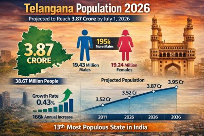 Telangana Population 2026