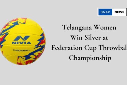 Telangana women throwball team
