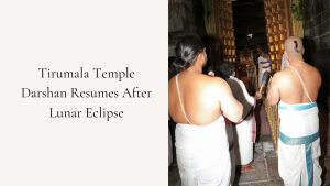 Tirumala Temple Darshan Resumes After Lunar Eclipse