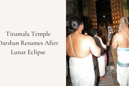 Tirumala Temple Darshan Resumes After Lunar Eclipse