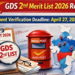 India Post GDS 2nd Merit List