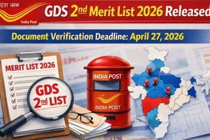 India Post GDS 2nd Merit List 2026 Released, Document Verification Deadline Set for April 27 2 India Post GDS 2nd Merit List