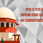 RPSC SI 2025 Exam