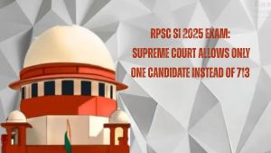 RPSC SI 2025 Exam