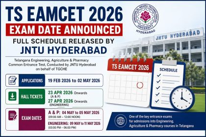 TS EAMCET 2026 Exam Date