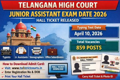 telangana high court junior assistant exam date 2026