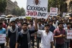 India youth unemployment protest