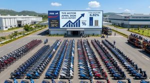 tvs motor april 2026 sales