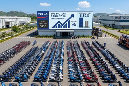 tvs motor april 2026 sales