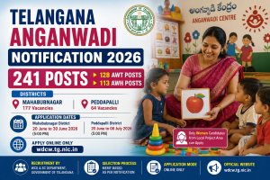 Telangana Anganwadi Notification