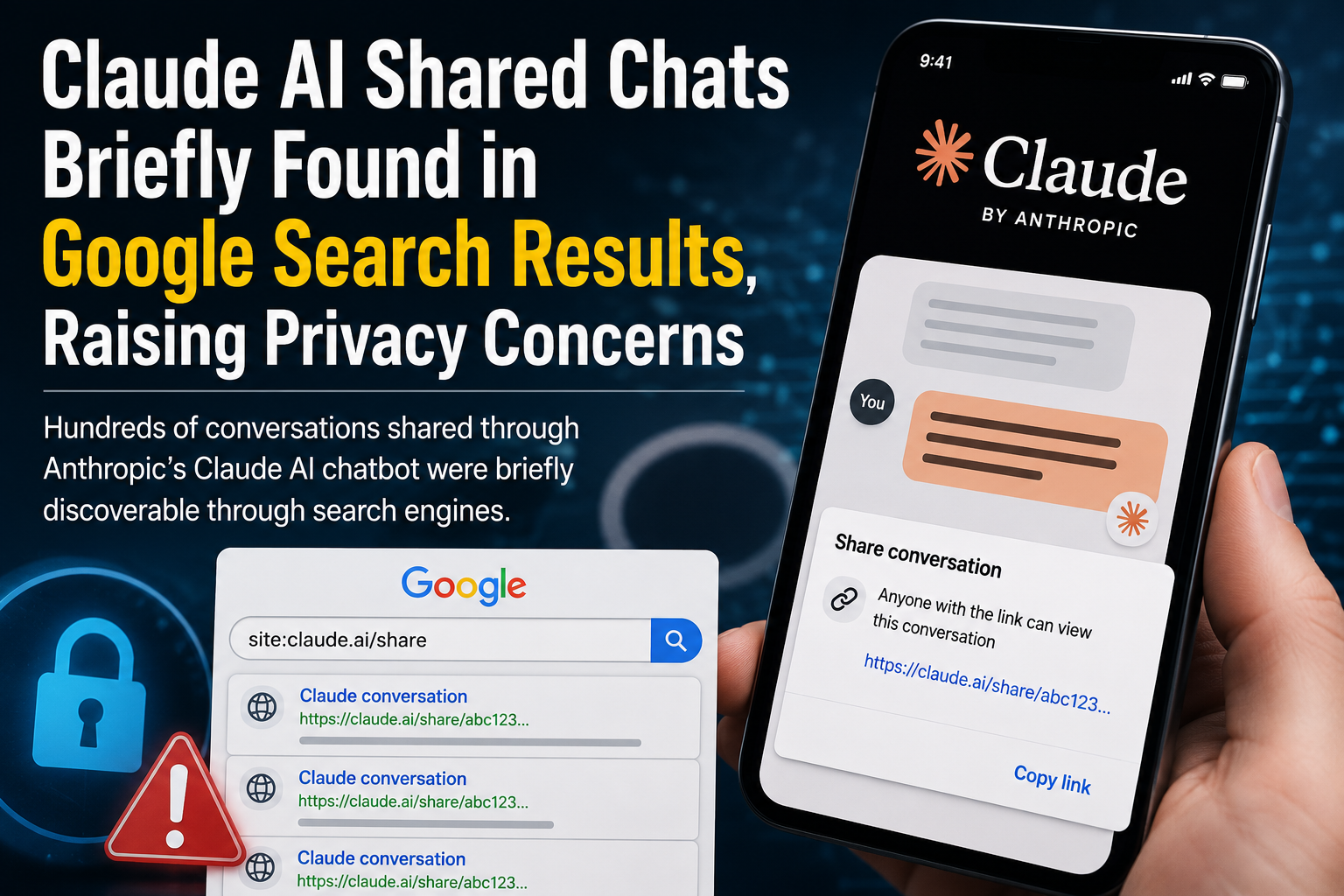 Claude AI Shared Chat Links Briefly Appeared in Google Search Results, Raising Privacy Concerns 2 Claude AI shared chats