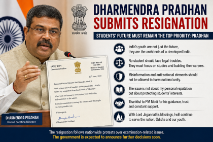 Dharmendra Pradhan resignation