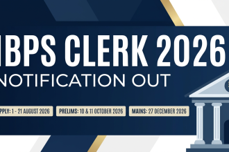 IBPS Clerk 2026 notification