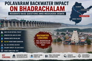 Polavaram Backwater Impact on Bhadrachalam