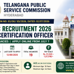 TGPSC Seed Certification Officer Recruitment 2026