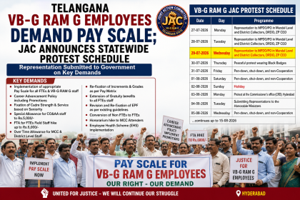 Telangana VB-G RAM G Employees