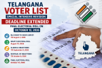 Telangana Voter List Special Intensive Revision