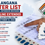 Telangana Voter List Special Intensive Revision
