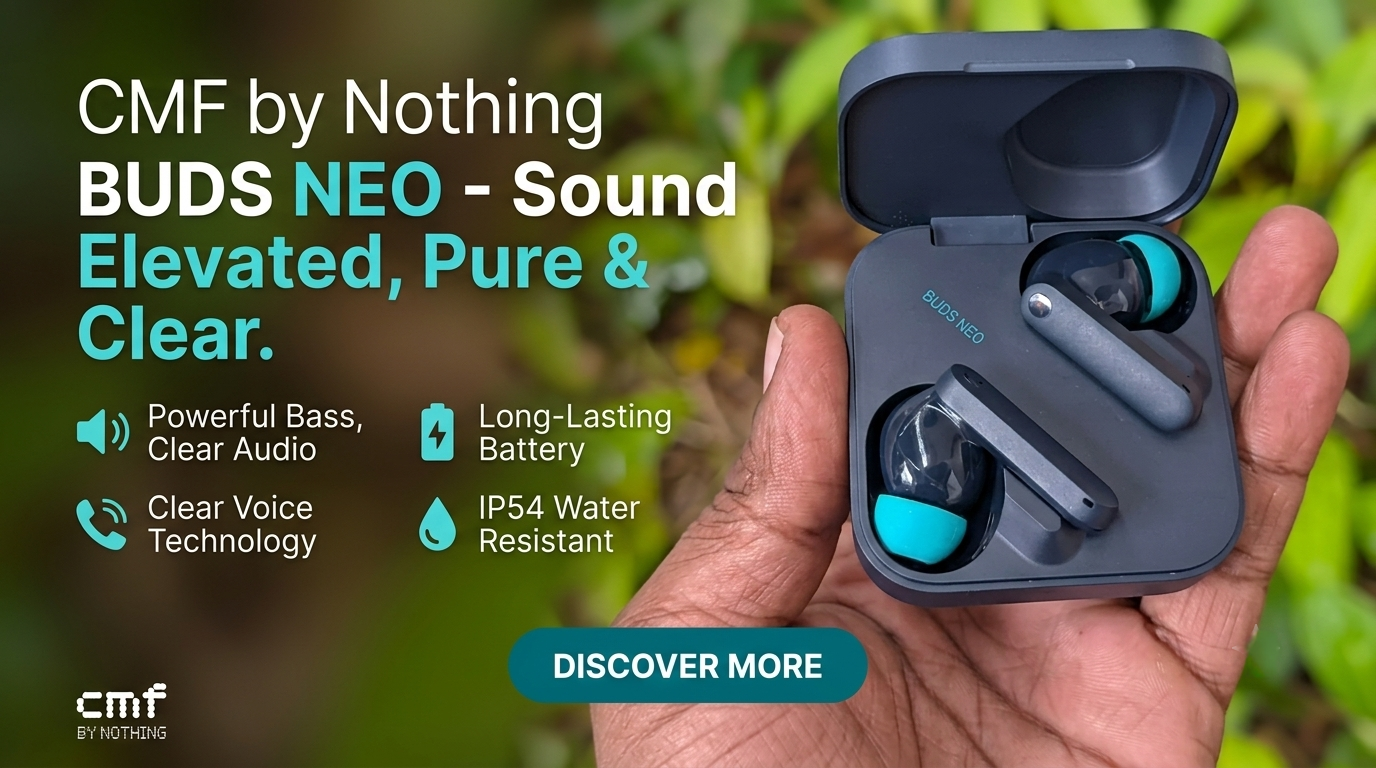 CMF Buds Neo Review: Budget Earbuds Bring ANC and 52-Hour Battery Life 2 CMF Buds Neo Review