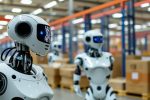Chinese warehouse robots