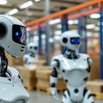 Chinese warehouse robots