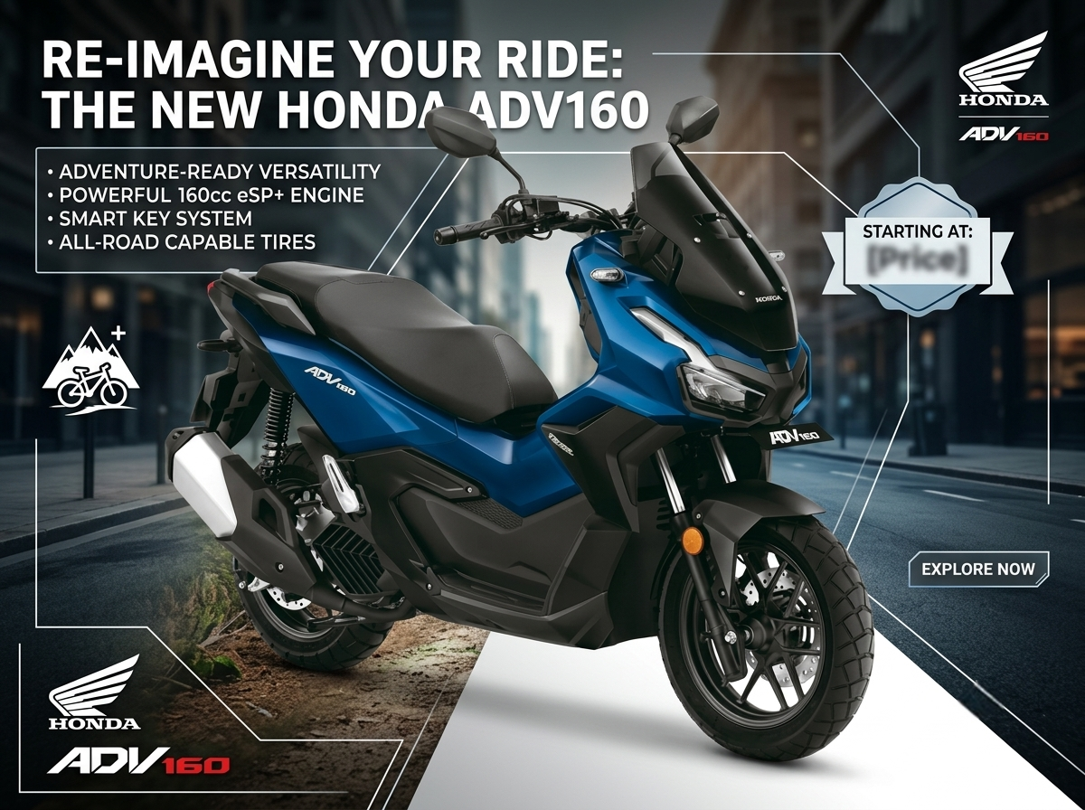 Honda ADV 160 Launched in India at ₹1.70 Lakh: First E85-Compliant Scooter 2 Honda ADV160
