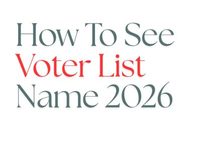 How To See Voter List Name 2026