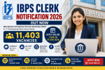 IBPS Clerk Notification 2026