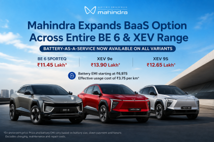 Mahindra BaaS electric SUVs