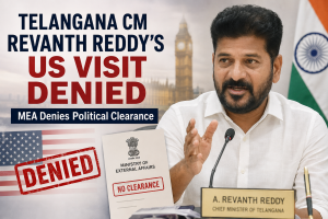Revanth Reddy US visit denied