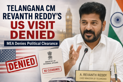 Revanth Reddy US visit denied