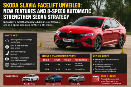 Skoda Slavia facelift