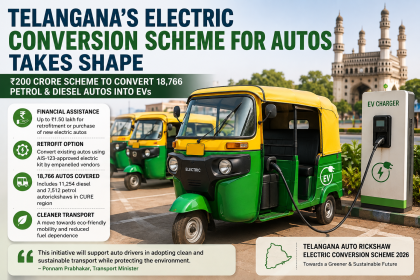 Telangana electric auto conversion scheme 2026