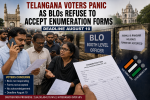 Telangana voters enumeration forms