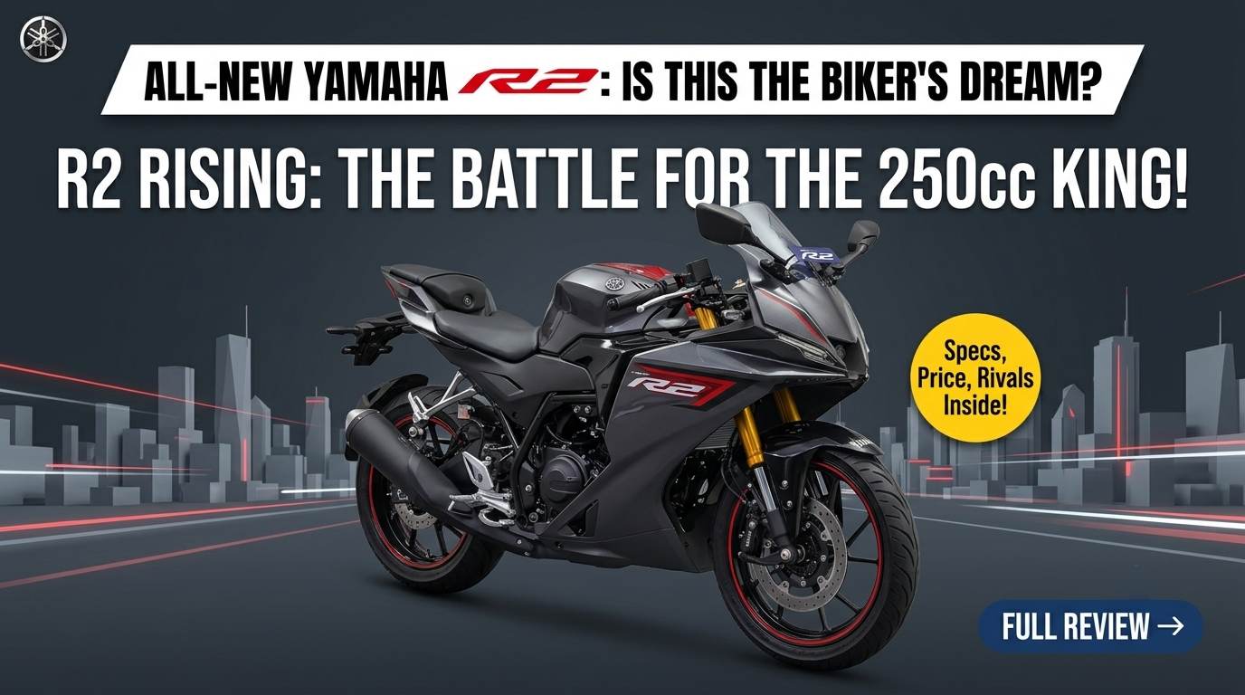 Yamaha YZF-R2 Launched in India at Rs 2.30 Lakh – 26.5 PS, Three Variants, Mid-September Deliveries 2 Yamaha YZF-R2 Launch