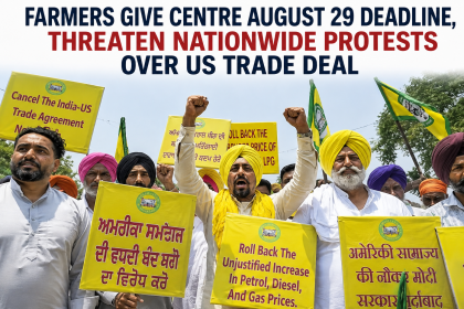 farmers protest India-US trade deal