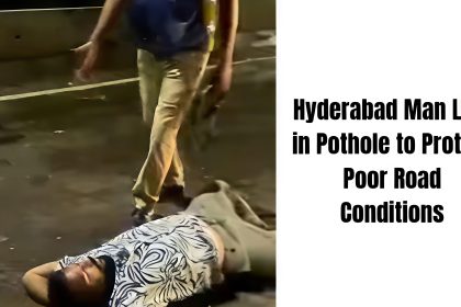Hyderabad Pothole Protest